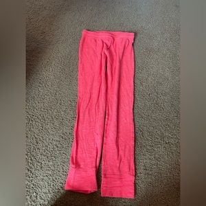Hot pink sweat pants or joggers